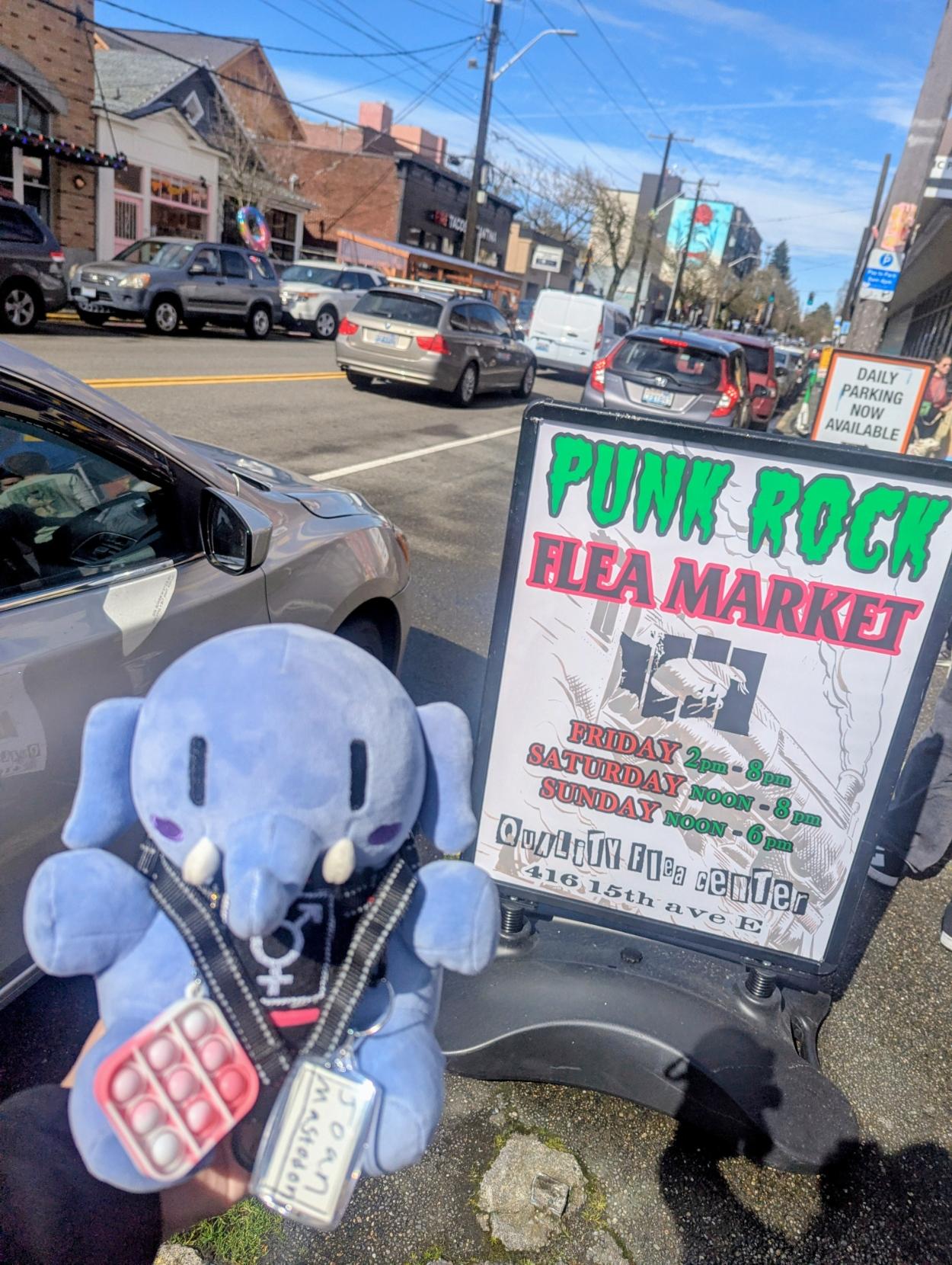 joan mastodon at punk rock flea market